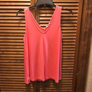 Gap xsmall flowy tank coral comfy